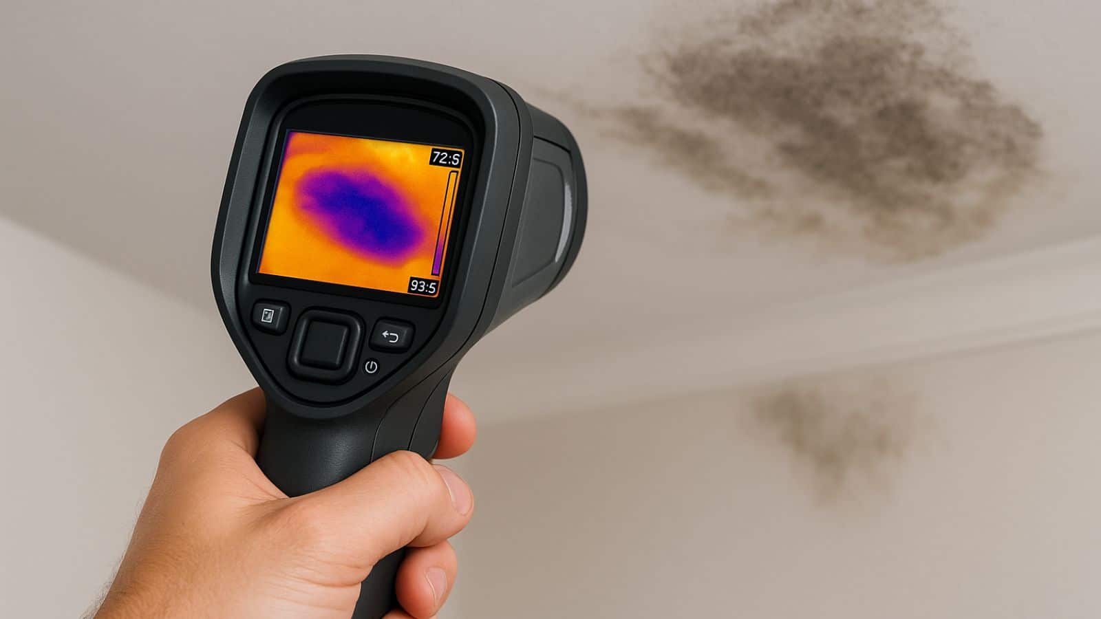 Mold Inspection Using An Infrared Camera in Los Angeles