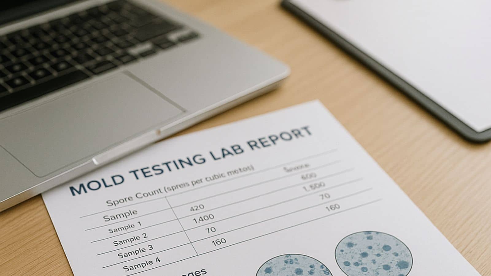 Mold Lab Test Report Los Angeles